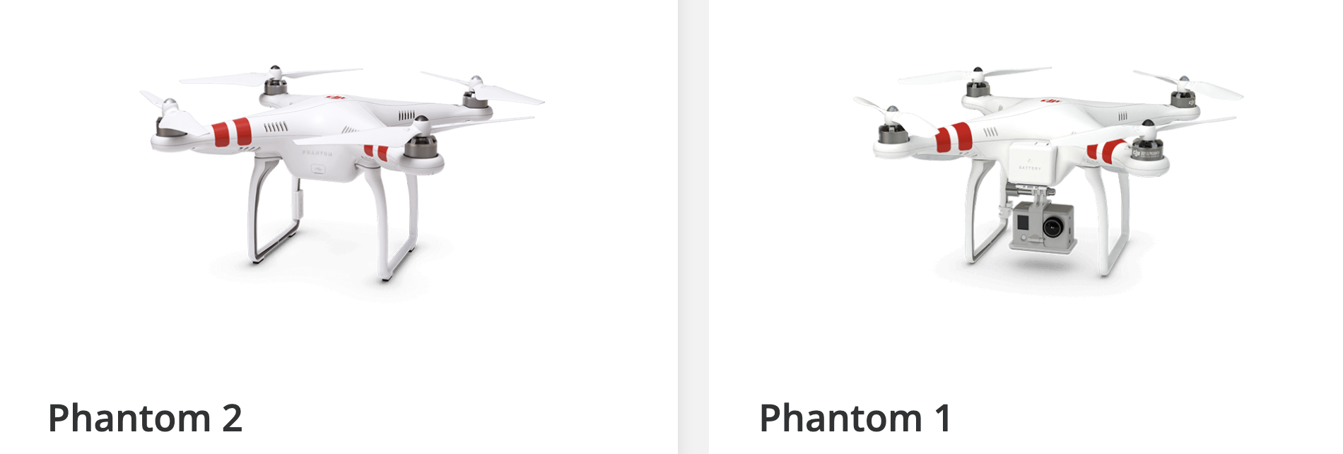 DJI Phantom 2 DJI Phantom 1